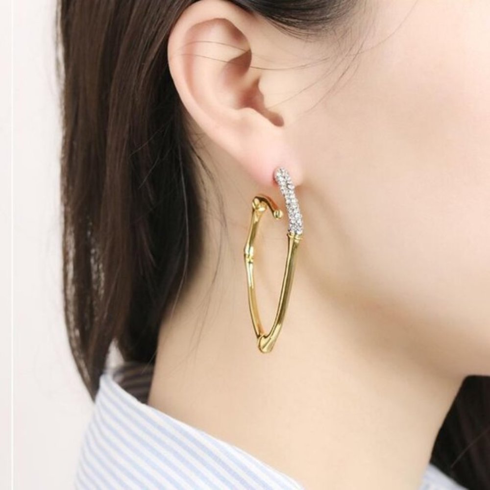 Alexis Bittar Bamboo Stud Earrings